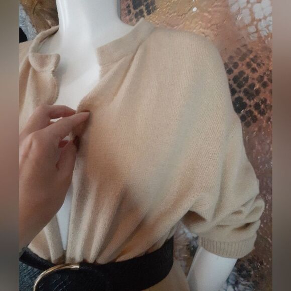 Zara Wool Blend Extra Long Cardigan - Picture 9 of 13